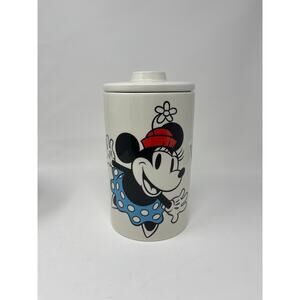 Disney Minnie Mouse Up Close Color Canister Jar - Large NEW